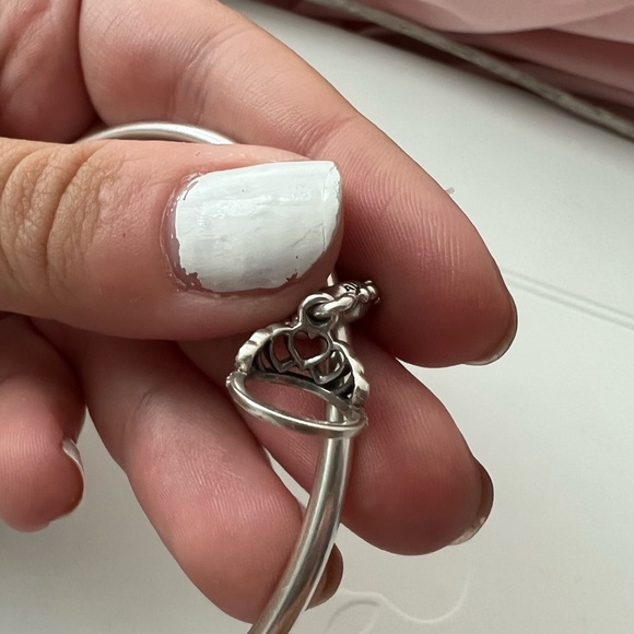 Retired Pandora Princess Crown Dangle Charm - Picture 3 of 5